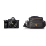 Sony Alpha ILCE-7M3K Full-Frame 24.2MP Mirrorless Digital SLR Camera with 28-70mm Zoom Lens | 4K Full Frame | Real-Time Eye Auto Focus | Tiltable LCD- Black with MII-SC5 Premium Carry Case for Camera