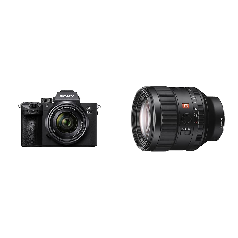 Sony Alpha ILCE-7M3K Full-Frame 24.2MP Mirrorless Digital SLR Camera with 28-70mm Zoom Lens | 4K Ful