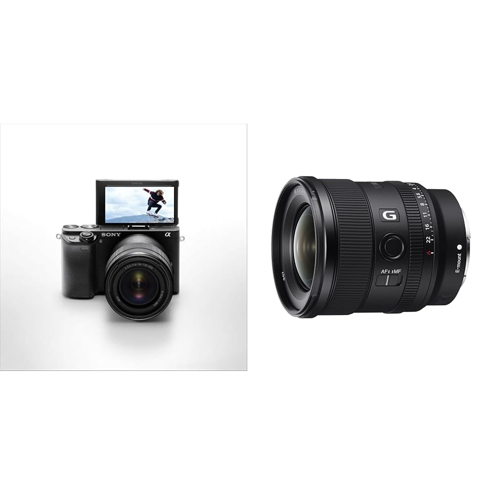 Sony Alpha Ilce-6400M 24.2Mp Mirrorless Digital SLR 16 GB Camera (Black) with 18-135Mm Zoom Lens | A