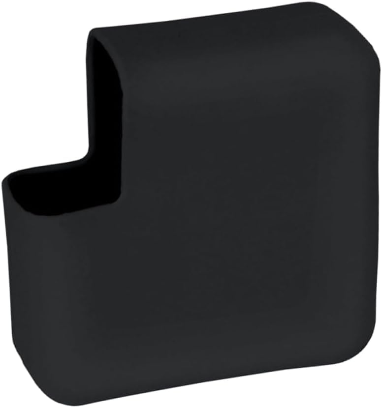 GadgetBite Silicone Soft Protective Cover for 30 Watt MacBook Adapter,Compatible with MacBook Air M2 M1 13 inch Models A2681 A2337 A2179 2020 Black (Charger Not Included)