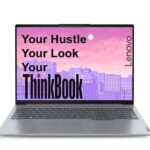 Lenovo ThinkBook 16 AMD Ryzen 5 7535HS (16GB RAM/512GB SSD/Win 11 Home/Office 2024/Backlit Keyboard/Fingerprint) 16″ WUXGA IPS 300 Nits Thin & Light Laptop/1Y Warranty/Aluminium Top/1.7kg, 21MWA0BSIN