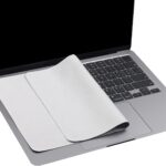 Meyaar Screen Keyboard Imprint Protection Microfiber Liner and Cleaning Cloth 13″ Compatible with MacBook Pro 14″, 13″ and MacBook Air 13″ 15″ laptops (Pack of 1, 13″/14″/15″ MacBooks)