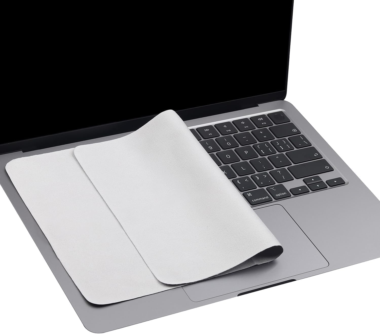 Meyaar Screen Keyboard Imprint Protection Microfiber Liner and Cleaning Cloth 13″ Compatible with MacBook Pro 14″, 13″ and MacBook Air 13″ 15″ laptops (Pack of 1, 13″/14″/15″ MacBooks)