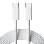 Basesailor 80W USB C to Type C Nylon Braided Charger Cable [MFi Certified, 2 YEAR WARRANTY*] Fast PD Charging Compatible for iPhone 16/16e/15/Pro/Max Series/MacBook & Other USB Type C Devices