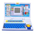 Cable World® Educational Laptop Computer Toy for Kids Above 3 Years – 20 Fun Activity Learning Machine, Now Learn Letter, Words, Games, Mathematics, Music, Logic, Memory Tool
