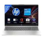 HP Windows 11 Home 15,13Th Gen Intel Core I5-1334U(8GB DDR4,512GB SSD),Anti-Glare,Micro-Edge,15.6”/39.6Cm,FHD,Silver,1.59Kg,Fd0466Tu,Intel Iris Xe,FHD Camera W/Privacy Shutter,Backlit Laptop