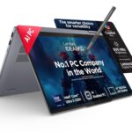 Lenovo IdeaPad 5 2-in-1 Intel Core Ultra 5 225H (16GB RAM/1TB SSD/14 (35.5cm)/WUXGA IPS/Windows 11/Office Home 2024/Lenovo Digital Pen 2/1Yr ADP/Grey/1.6Kg), 83KR000HIN Convertible Laptop