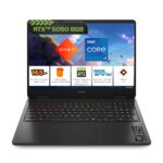 HP Omen, 14th Gen Intel Core i7-14650HX, 8GB RTX 5050, 24GB DDR5(Upgradeable) 1TB SSD, 165Hz, 2k WUXGA, 3ms, 400 nits, 16”/40.6cm, Win11, M365* Office24, Black, 2.43kg, am0241TX, RGB Gaming Laptop