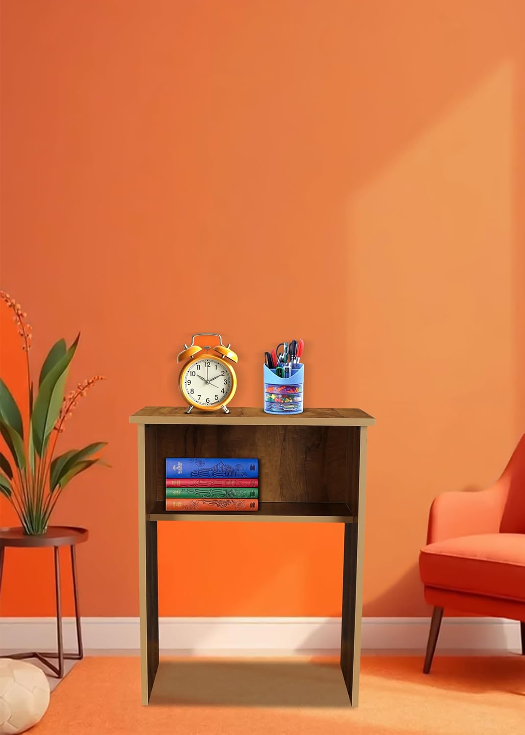 HVN India Engineered Wood Study Table for Students,Adults, Computer, Office,Laptop Table,Office Table for Home DIY(Do-It-Yourself) (Yellow)