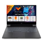 HP Victus, 13th Gen Intel Core i5-13420H, 6GB RTX 4050 (16GB DDR4, 512GB SSD) FHD, 144Hz, IPS, 15.6″/39.6cm, Win11, Office21, Mica Silver,2.3kg, fa1319TX/2701tx, Backlit,Enhanced Cooling Gaming Laptop