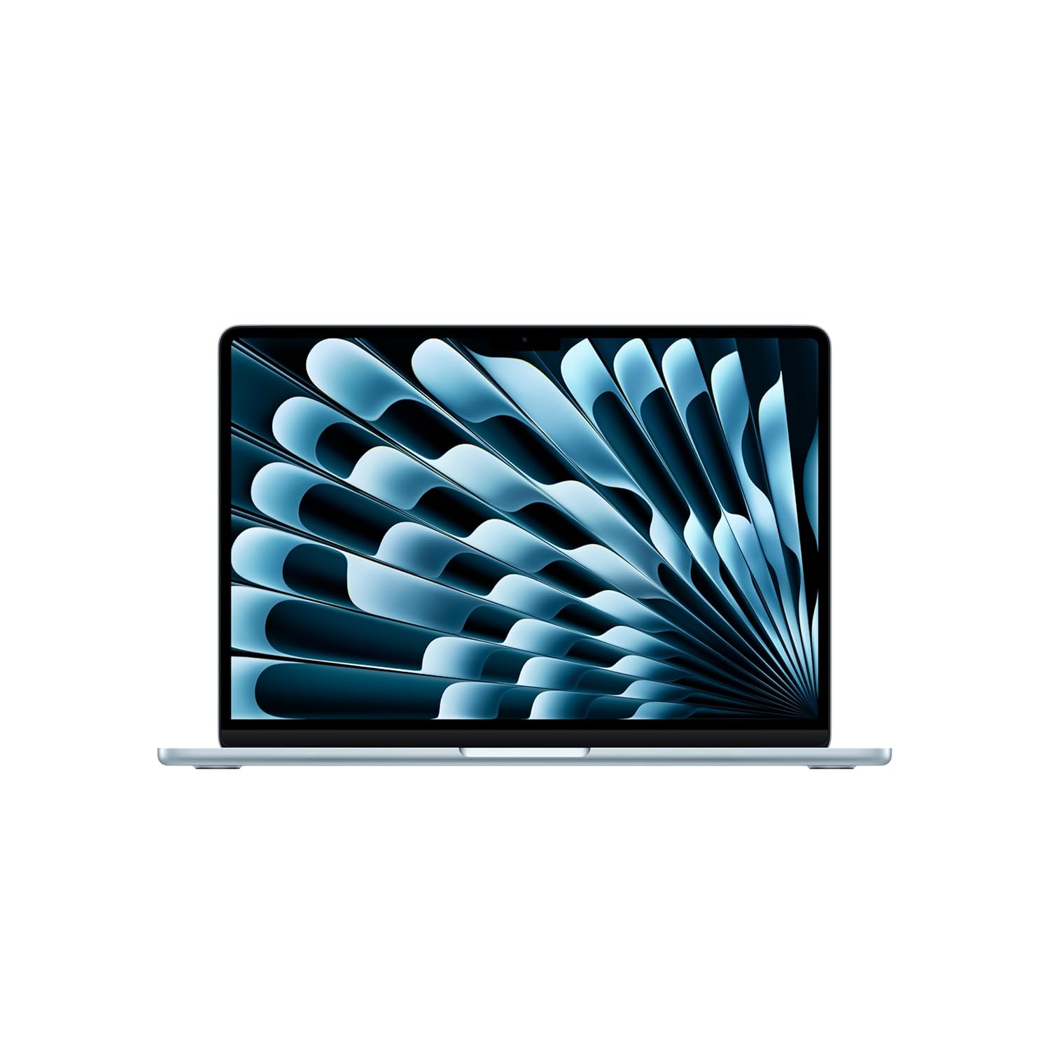 Apple 2025 MacBook Air (13-inch, Apple M4 chip with 10-core CPU and 10-core GPU, 24GB Unified Memory, 512GB) – Sky Blue