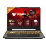 ASUS TUF A15, AMD Ryzen 7 7445HS, Gaming Laptop(RTX 3050-4GB/75W TGP/32GB RAM/1TB SSD/FHD/15.6″/144Hz/Backlit Keyboard/48Whrs/Windows 11/Graphite Black/2.3 Kg) FA506NCG-HN250W