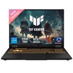ASUS TUF F16,13th Gen,Intel Core i5-13450HX,Gaming Laptop(RTX 5050-8GB/115W TGP/16GB RAM/1TB SSD/FHD+/16″/165Hz/90Whr/Windows 11/M365 Basic (1Year)*/Office Home 2024/Jaeger Gray/2.5 Kg)FX608JH-RV057WS