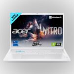 Acer Nitro Lite 16,Intel Core i7 13620H Processor,NVIDIA GeForce RTX 3050-6 GB GDDR6, 16GB/ 512 GB, 16.0″/40.64 cm, 165 Hz, Win 11 Home, White, 1.95 kg, NL16-71G, Backlit KB,Gaming Laptop