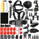 ADOFYS 40 in 1 Action Camera Accessory Kit Bundle Compatible for GoPro Hero 12/11/10/9/8/7/6/5/4/3/ SJCAM/Akaso/Apeman/Xiaomi Yi Action Camera