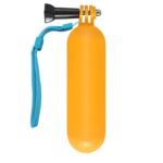 Action Pro Floating Bobber Hand Grip Handle Monopod Screw with Strap Compatible with All GoPro Hero 13 12 11 10 9 8 7 6 5 4 3+ 3 SJCAM Yi Eken 4k Action Camera (Yellow)