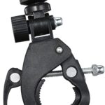Action Pro Plastic Bike Mount with Tripod Adapter for SOOCOO Camera SJCAM EKEN XIAOMI YI and GoPro Hero 2018 7 6 5/4/3+/3/2/1 (Black)