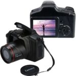 Acuvar Digital Camera, 16 Megapixel Photo Camera Mini Digital SLR Camera, CMOS Sensor 2.4“ TFT LCD Compact Camera, 16X Digital Zoom Video Camera for Children Adults Beginners