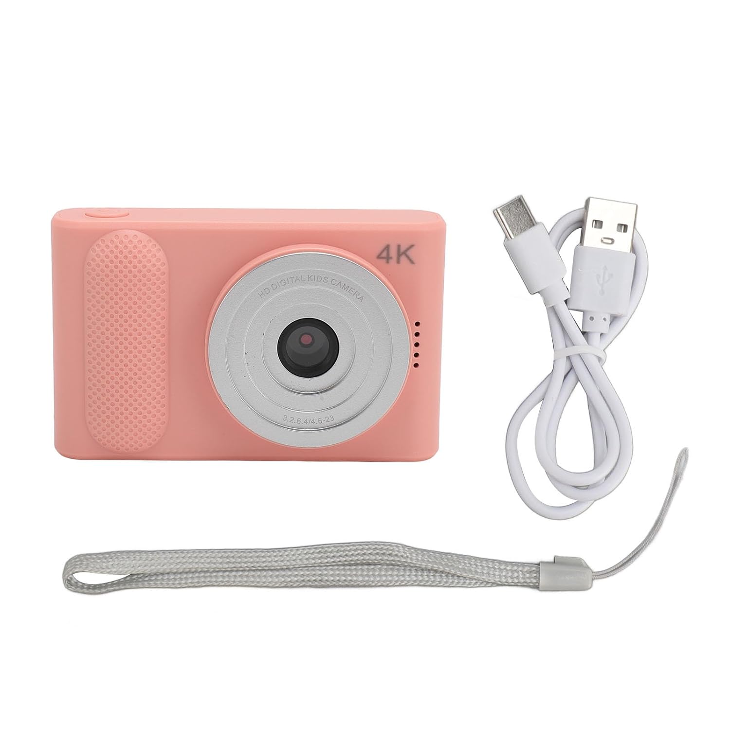 CHICIRIS 4K Digital Camera 48MP HD 16X Digital Zoom Auto Focus Micro SLR Camera Camera with Dual with 2.4 Inch TFT Screen for Travel Photography Vlogging (Pinks)
