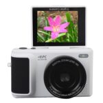 Digital Cameras for Photography, 4K Anti-shake Vlogging Camera, 64MP Digital Camera with 180° Flip Screen, Mirrorless Digital Camera with 16x Zoom for