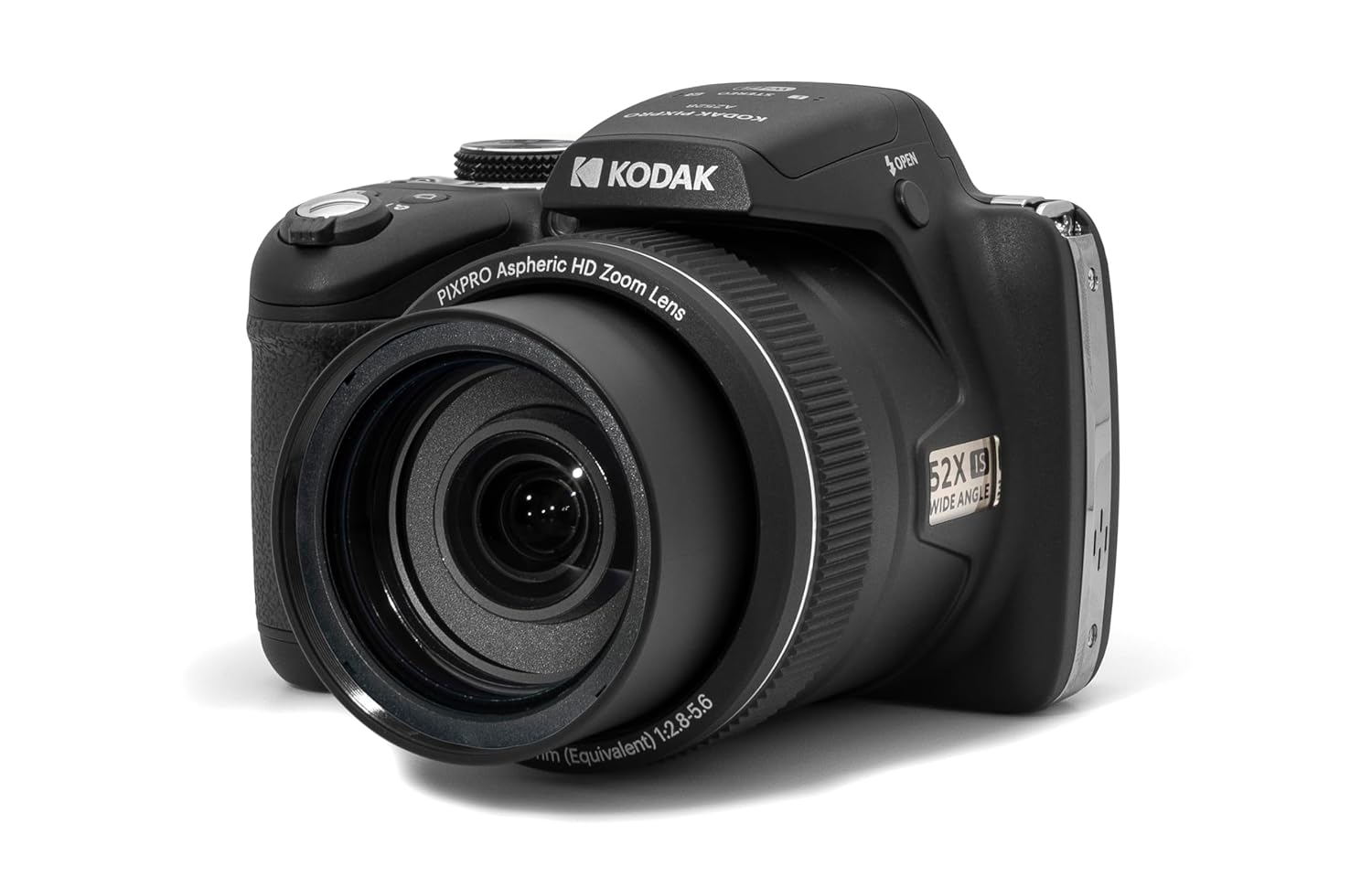 KODAK PIXPRO Astro Zoom AZ528-BK 16 MP Digital Camera with 52x Optical Zoom 24mm Wide Angle Lens 6 fps Burst Shooting 1080P Full HD Video Wi-Fi Connectivity and a 3″ LCD Screen (Black)