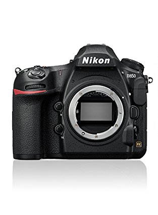 Nikon D850 45.7MP DSLR Camera Body only, 3X Optical Zoom, Black