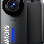 SJCAM C110 Plus 4K 20MP Pocket Action Camera With Wi-Fi | 6-Axis Gyro,170° FOV,Wifi,98Ft Underwater Waterproof Suitable For Vlogging And Live Streaming,Built-In Speaker&Mic,With Helmet Mount Kit,Black