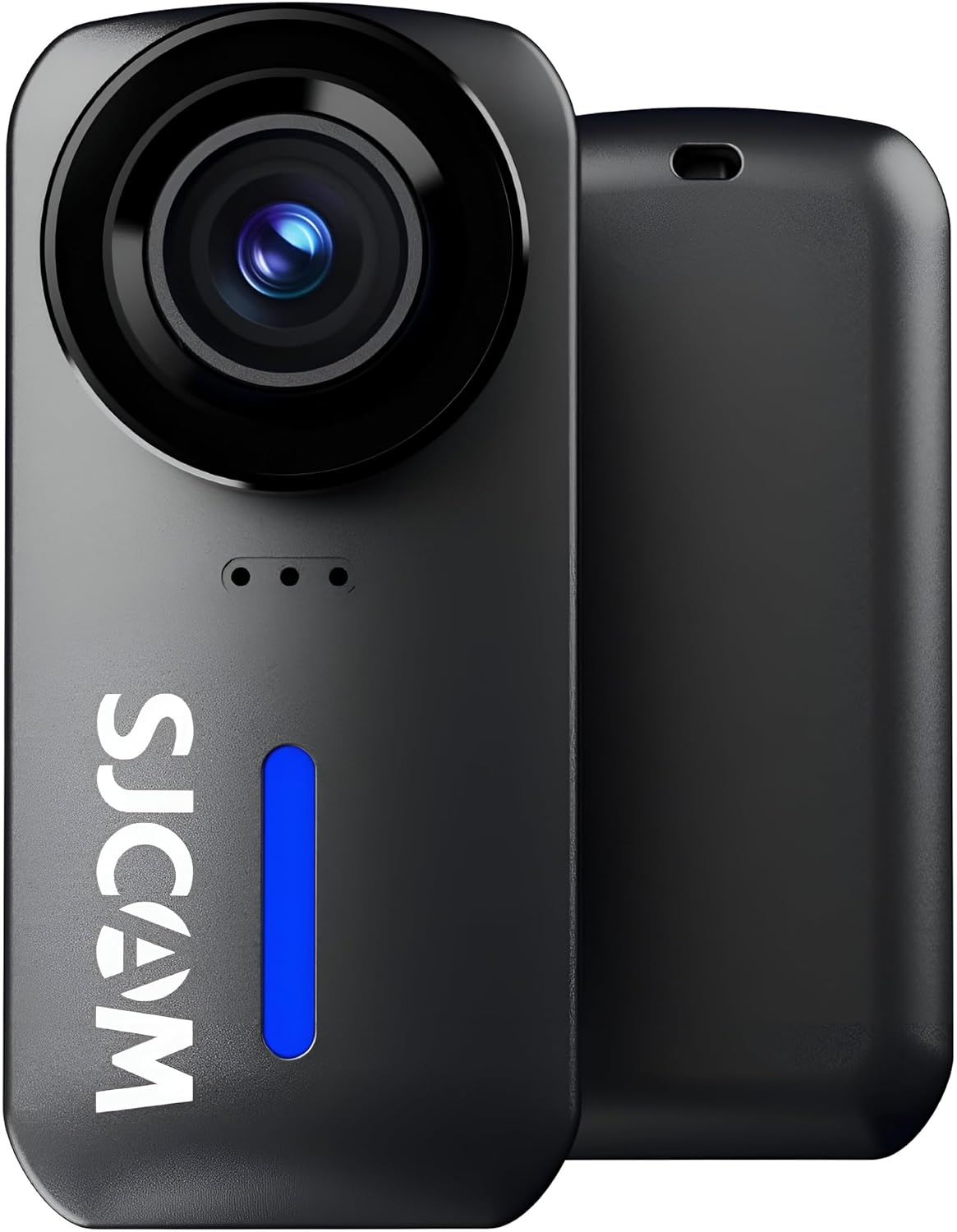 SJCAM C110 Plus 4K 20MP Pocket Action Camera With Wi-Fi | 6-Axis Gyro,170° FOV,Wifi,98Ft Underwater Waterproof Suitable For Vlogging And Live Streaming,Built-In Speaker&Mic,With Helmet Mount Kit,Black