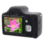 SLR Digital Camera, F2.9 F 4.1mm CMOS Digital Camera with 18X Digital Zoom, 3″ LCD, 20-30CM Telephoto, Support Auto/Night/Portrait, with Mic (Standard Version + Wide Angle Lens)