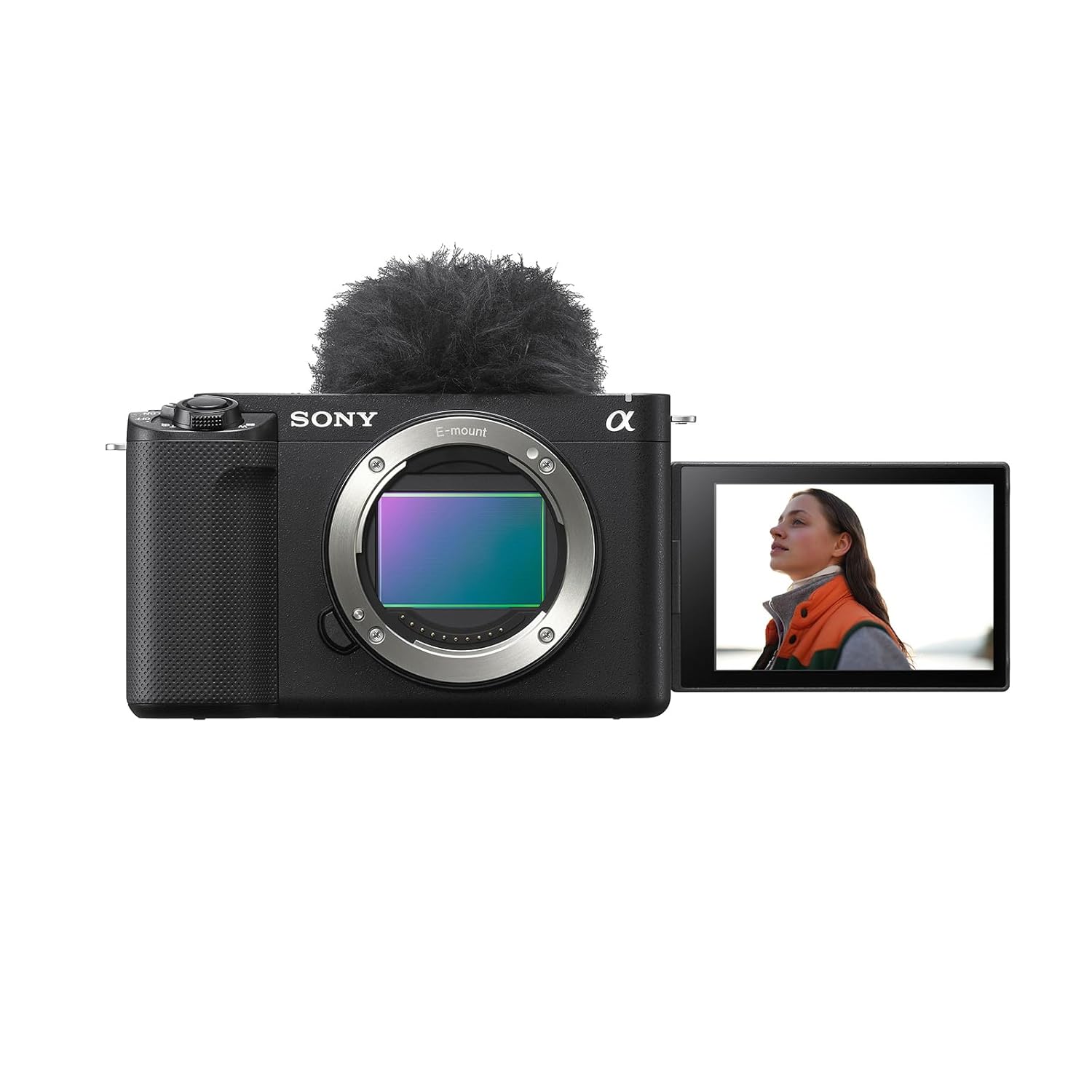 Sony Alpha ZV-E1 Full-Frame Interchangeable-Lens Mirrorless vlog Camera (Body Only)| Made for Creators | 12.1 MP | Artificial Intelligence Based Autofocus | 4K 120p Recording – Black