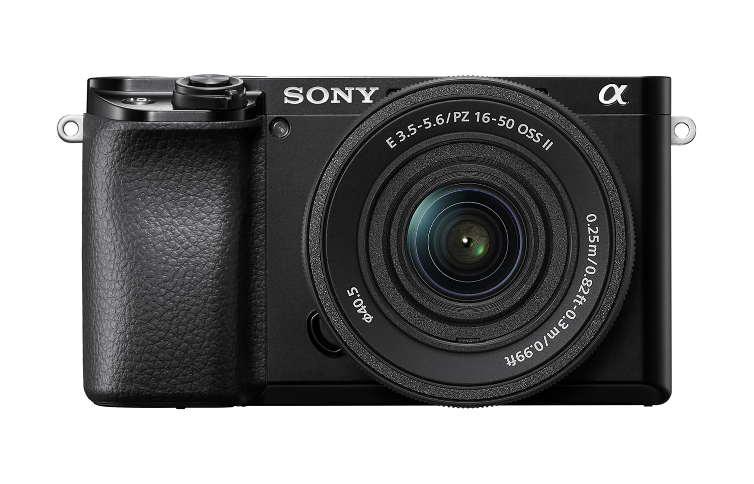 Sony New Alpha ILCE-6100K (Previously ILCE-6100L) with Upgraded SELP1650 (Ver 2) Power Zoom Lens | 24.2 MP | APS-C Sensor | Fast Auto Focus | 4K Vlogging Camera | Tiltable LCD – Black