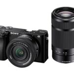 Sony New Alpha ILCE-6100X (Previously ILCE-6100Y) with Upgraded SELP1650 (Ver 2) Power Zoom Lens + SEL55210 Lens | 24.2 MP | APS-C Sensor | Fast Auto Focus | Tiltable LCD – Black
