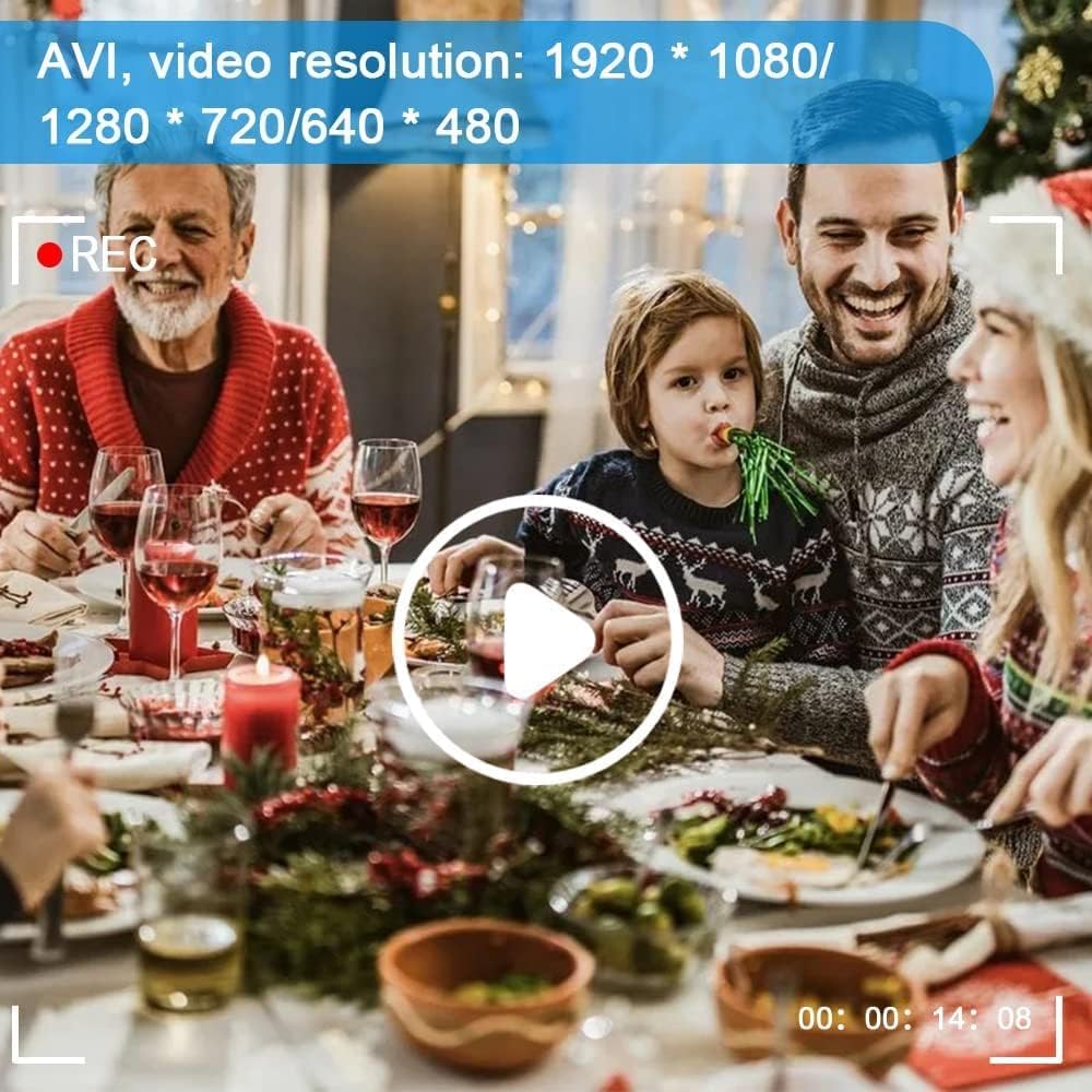 eDealz Digital Camera, 16 MP Photo Camera Mini Digital SLR Camera, CMOS Sensor 2.4â€œ TFT LCD Compact with 32GB SD Card, Card Holder, Card Reader, 16X Digital Zoom Video for Children Beginners Adults