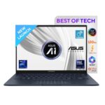 ASUS Zenbook 14, Intel Core Ultra 5 Series 2, 16GB RAM, 1TB SSD, 3K OLED 14″, Touchscreen, Win 11, Office Home 2024, Ponder Blue, 1.28kg, UX3405CA-PZ162WS, Intel Arc iGPU, M365 Basic (1Year)* Laptop