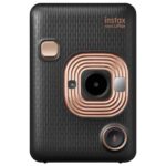 FUJIFILM Instax Mini LiPlay Hybrid Instant Camera (Elegant Black)