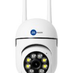 Maizic Smarthome 3 MP FHD WiFi Indoor Mini Fox Ptz Security Camera with Color Night Vision, 360° Ptz Rotation, Motion Tracking, Two Way Audio and Multi Users View