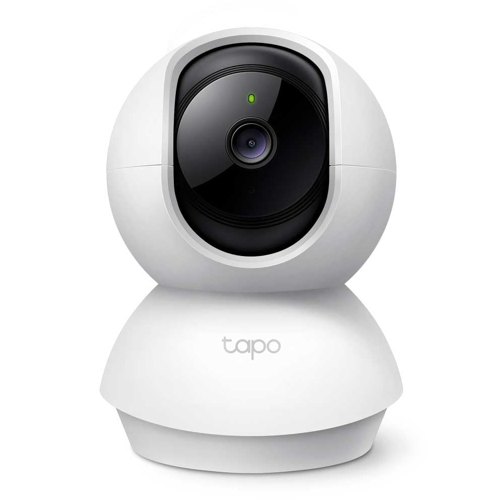 Tapo C200 360° 2MP 1080p Full HD Pan/Tilt Home Security Wi-Fi Smart Camera| Alexa Enabled| 2-Way Audio| Night Vision| Motion Detection| Sound and Light Alarm| Indoor CCTV White