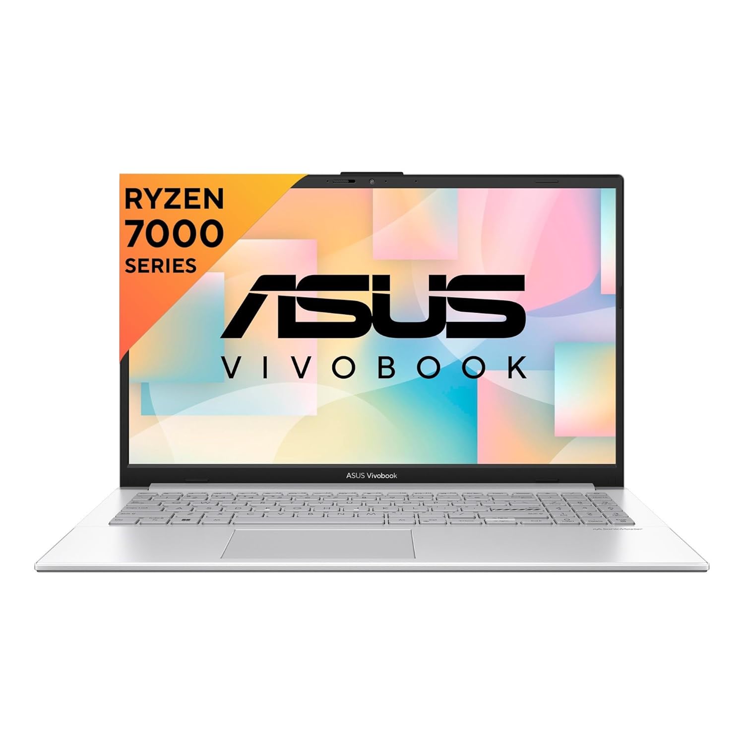 ASUS Vivobook Go 15, AMD Ryzen 3 7320U Thin & Light Laptop(AMD Radeon iGPU/8GB RAM/512GB SSD/FHD/15.6″/60Hz/Windows 11/M365 Basic (1Year)*/Office Home 2024/Cool Silver/1.63 Kg) E1504FA-NJ131WS