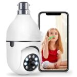 HD 1080P WiFi Camera with Motion Sensor LED Light, Two-Way Audio, 2MP
