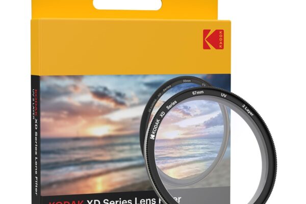 KODAK 67mm UV XD Camera Lens Filter|2 Layer Anti-Reflective Coating for DSLR Camera Lens Protection from UV Rays, Dust & Scratches|Aluminum Lens Ring|Black