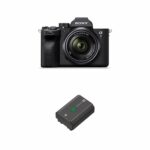Sony Alpha ILCE-7M4K Full-Frame Hybrid Camera 33MP Interchangeable-Lens Mirrorless Camera|28-70mm Digital Zoom|4K 60P Video Recording|Real-Time Eye AF+Rechargeable Battery(NP-FZ100) – Black