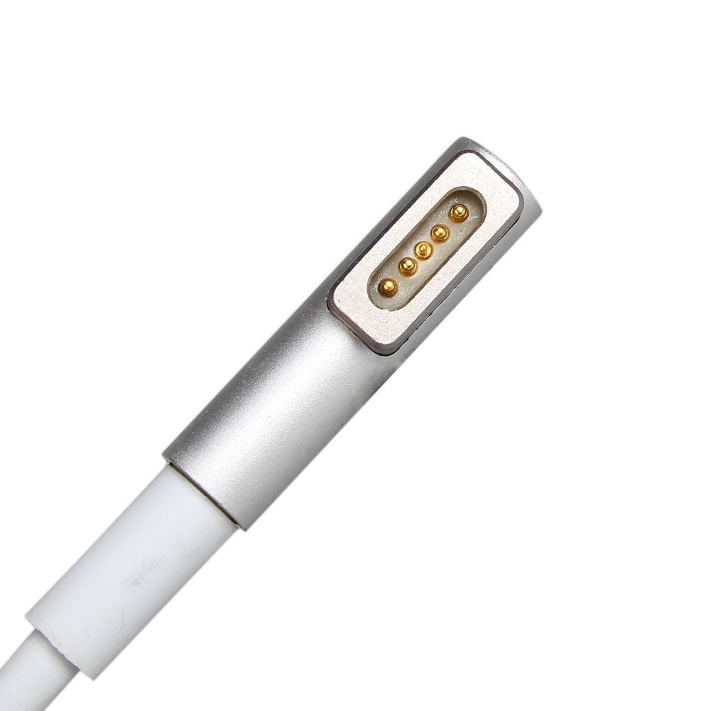FUGEN DC L Shape Cable Cord to Repair MG1 Adapter for mac-Book Air Pro A1278, A1369, A1185, Laptops (White)
