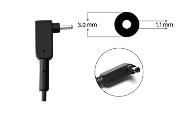 Laplife 19V 2.37A 45 Watt Replacement Laptop Adapter/Charger Pin Size 3.0 x 1.1 mm for Acer Swift 3, Aspire v13 P3 Chromebook 11 13 14 15 N7 R11 c720 CB3 CB5 Black