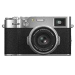 Fujifilm X100VI 40.2 MP Mirrorless Camera with Fixed 23mmF2 Lens (APS-C X-Trans CMOS 5 Sensor, X-Processor 5, Hybrid Viewfinder, LCD Tilt Touchscreen, Face Detection AF, 20 Film Simulations – Silver