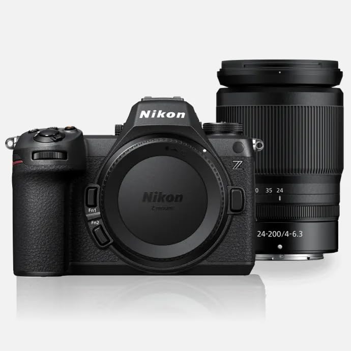 Nikon Digital Camera Z 6III Body with NIKKOR Z 24-200mm f/4-6.3 Lens – Full-Frame Mirrorless, 24.5MP, 4K UHD Video, Fast Autofocus, in-Body Stabilization