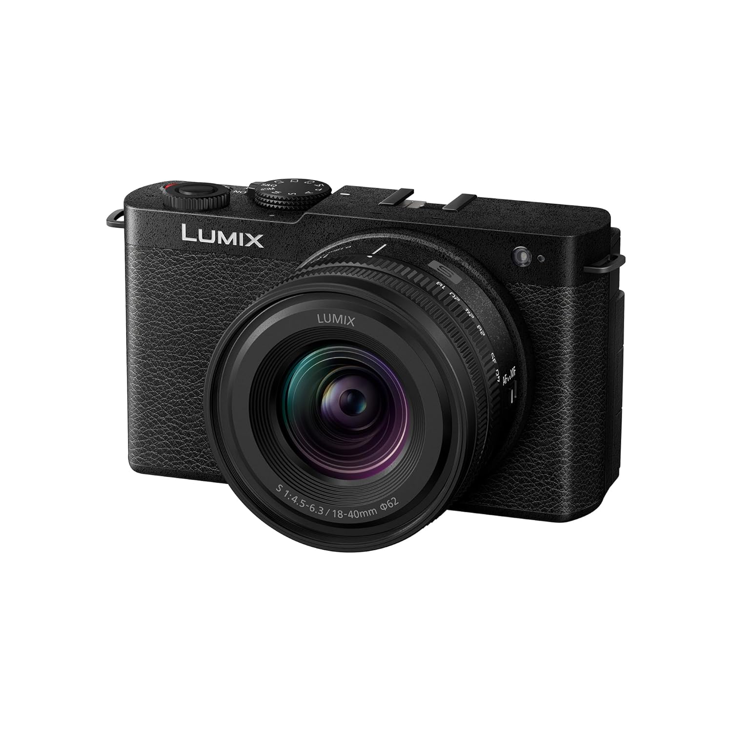 Panasonic Lumix S9 Full Format Hybrid Camera With 18-40mm F4.5-6.3 Lens – 24MP, Phase Autofocus, Dual Stabilization, 6K Open Gate, 30fps AFC Burst, Lumix Lab App – French Version