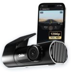 Qubo Car Dashcam Pro X by Hero Group | 3MP 1296P FHD+ Camera | NightPulse Vision | Wide-Angle FOV | Supercapacitor | Built-in Wi-Fi, Mic | App Control | G-Sensor | Up to 1TB Storage| (Space Grey)