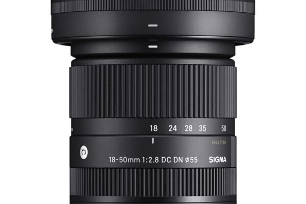 Sigma 18-50mm F2.8 DC DN Contemporary DSLR Camera Lens for Sony E Mirrorless Cameras (585965, Black)