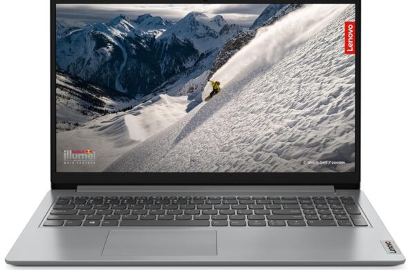 Lenovo IdeaPad 1 Intel Celeron N4500, 8GB RAM, 512GB SSD, HD 15.6″(39.6cm), Windows 11, Grey, 1.55Kg, 82LX00F7IN, 3 Month Game Pass Laptop