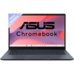 ASUS Chromebook CX1405, Intel Celeron N4500, 8GB RAM, 128GB, FHD 14″(35.56cm), Chrome OS, Quiet Blue, 1.4Kg, CX1405CKA-S60394, Intel UHD Graphics, 42WHrs, Thin & Light Laptop